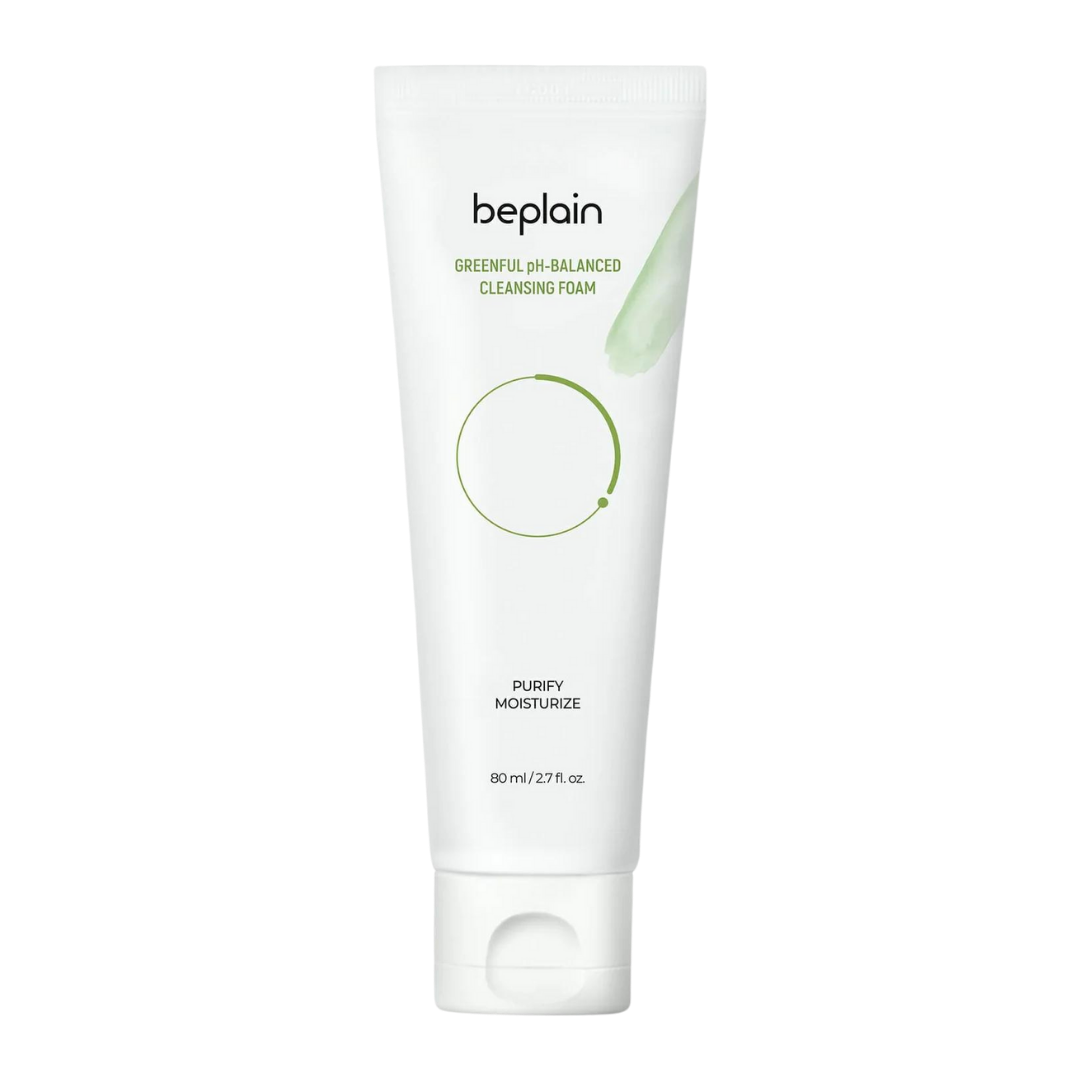 [beplain] Mung Bean pH-Balanced Cleansing Foam 80ml